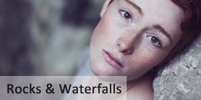 rocks & waterfalls